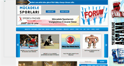 Desktop Screenshot of mucadelesporlari.com